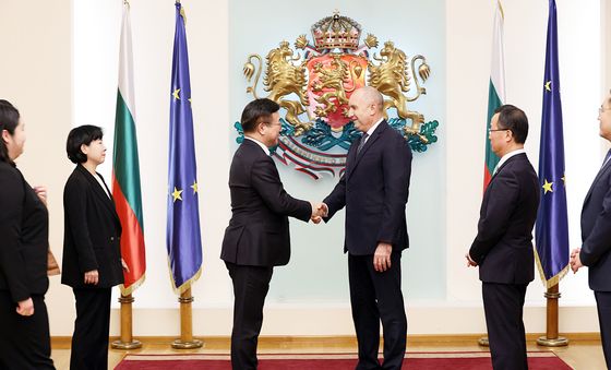 윤호중 장관, 루멘 라데프 불가리아 대통령 예방