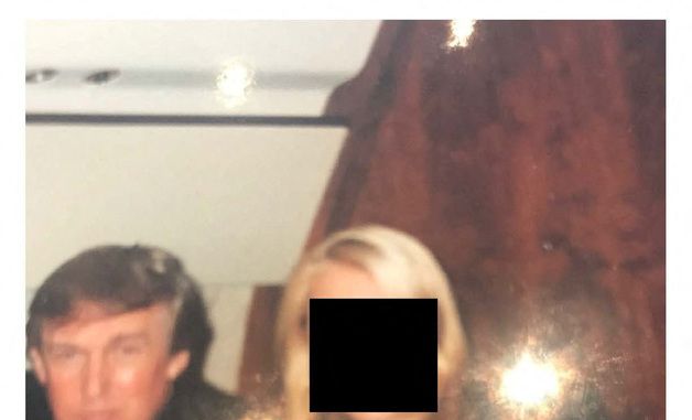 [포토] 미국 민주당이 공개한 엡스타인 사진 속 도널드 트럼프