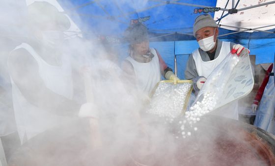 팥죽 단짝 옹심이