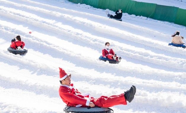 에버랜드, 산타복 입고 눈썰매 타러 가요