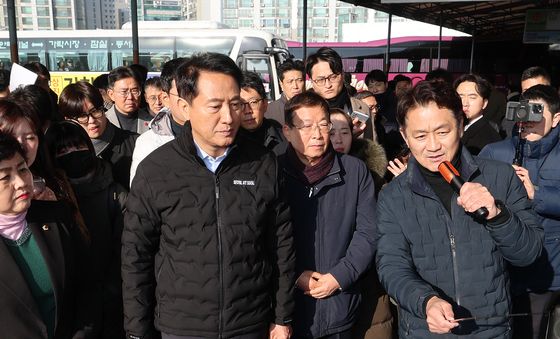 동서울터미널 현대화 사업 설명 듣는 오세훈 시장