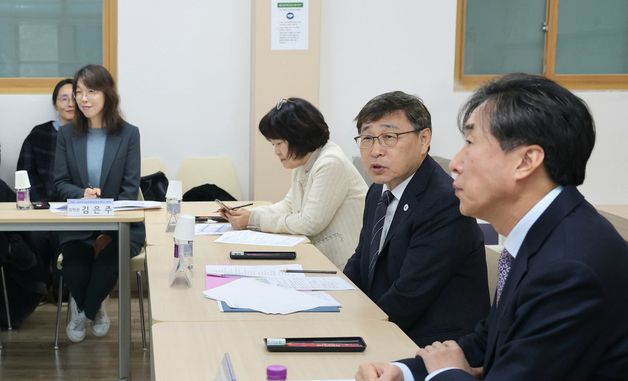 정근식 서울시교육감, 고교학점제 현장 방문 점검