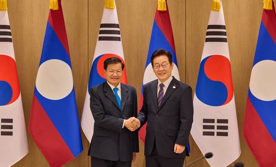 한-라오스 정상회담
