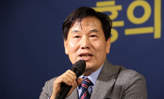 발언하는 홍의락 전 의원