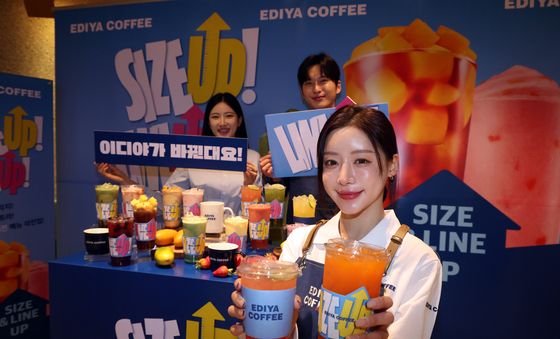 이디야커피, 커피 사이즈 체계 전면 재정비