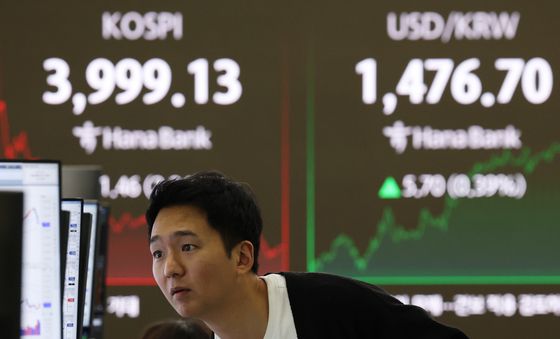 코스피, 4000마저 뚫렸다