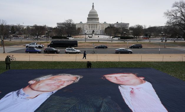 [포토] 트럼프 대통령과 엡스타인의 과거 사진