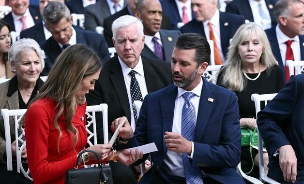 [포토] 도널드 트럼프 주니어와 약혼녀 베티나 앤더슨