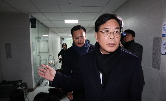 김기현 의원실 방문 마친 송언석 원내대표