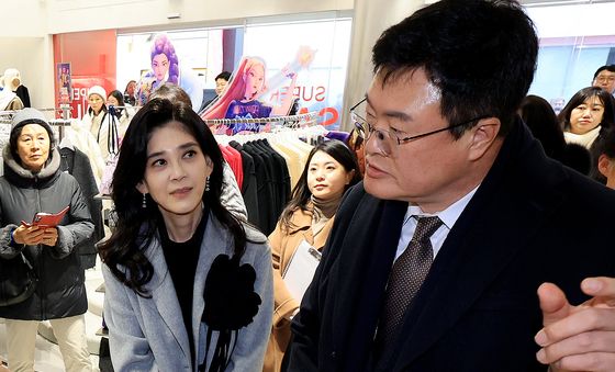 2026코리아그랜드세일 현장점검 하는 이부진 사장