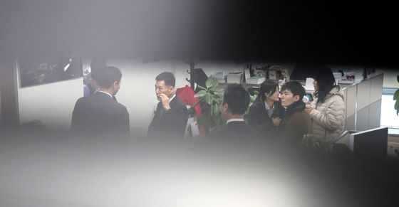 김기현 국민의힘 의원실 도착한 김건희 특검팀