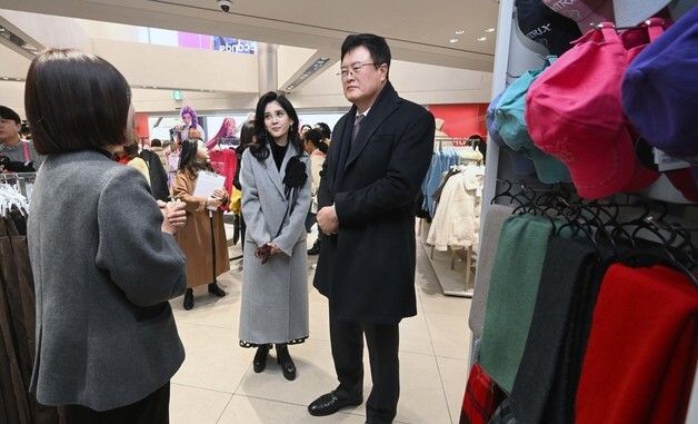 이부진 위원장·김대현 2차관, '2026 코리아 그랜드 세일' 현장점검