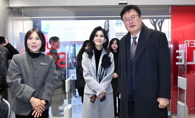 현장 점검 나선 이부진 위원장과 김대현 2차관