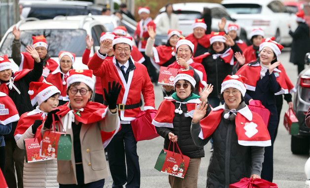 광주 북구, 김장 들고 찾아온 몰래산타