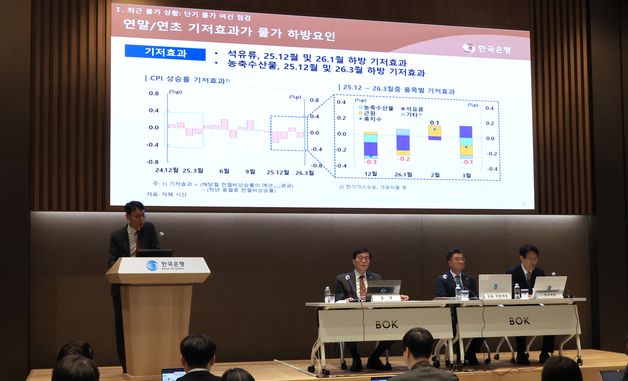 이창용 총재, 물가안정목표 운영상황 점검 설명회 참석