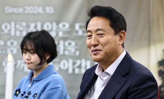 서울마음편의점 관악점 방문한 오세훈 시장