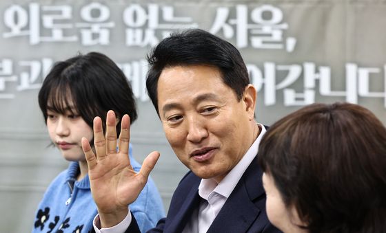 오세훈 시장, 외로움 없는 서울 1주년 기념 현장소통