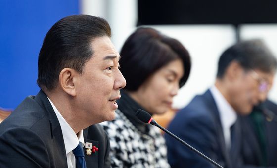 정책조정회의 발언하는 김병기