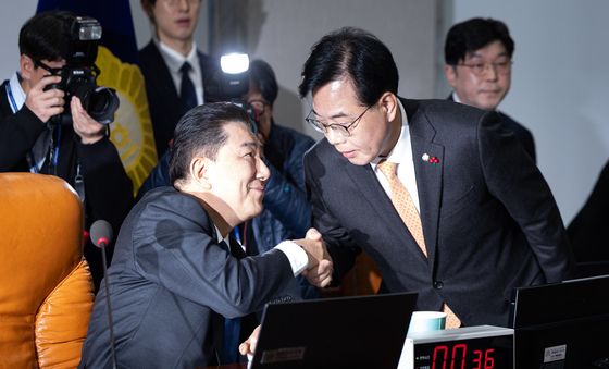 김병기·송언석 원내대표 인사