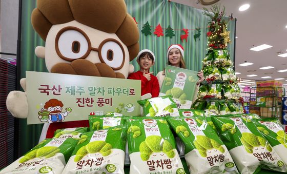 농심, 빵부장 말차빵 스낵 출시