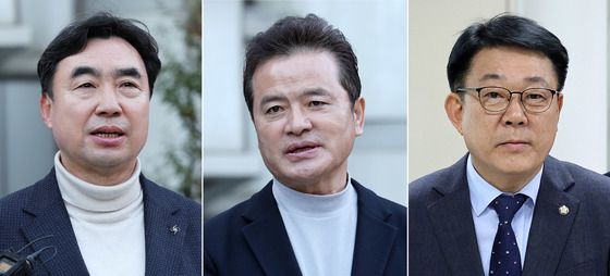 민주 돈봉투' 의혹 허종식·윤관석·임종성, 항소심서 무죄