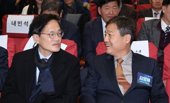 대화하는 박주민·김영배