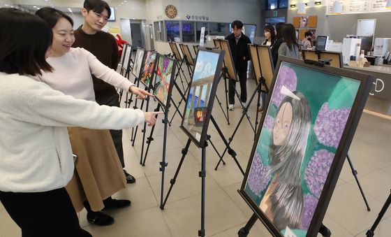 대구 중구, '일본 야오시 청소년 그림 교류 전시'