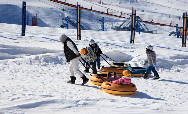 부영그룹 태백 오투리조트, 눈썰매장 개장