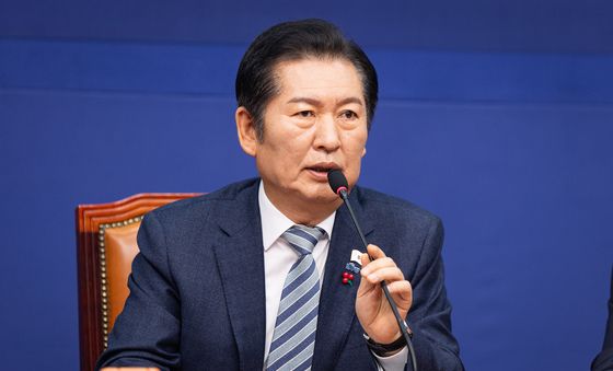 정청래 민주당 대표 인사말