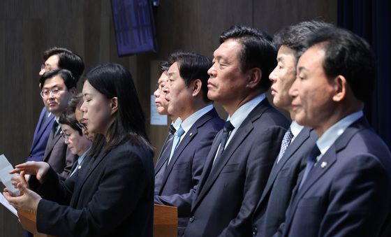 대전·충남 민주당 의원들 '통합 환영'