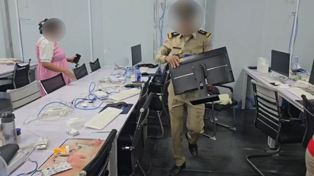 '코리아 전담반', 한국인 구출 및 스캠 조직 혐의자 대규모 검거