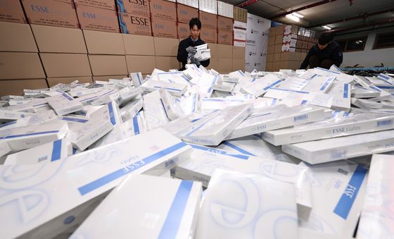 수출된 국산담배 175만갑 밀수입한 조직 검거