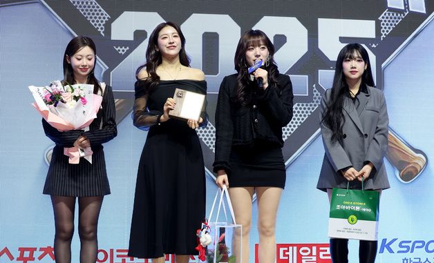 한화 응원단, 치어리더상 수상