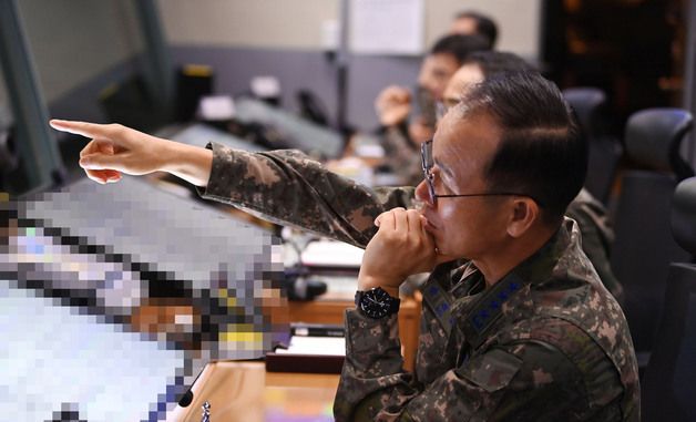 손석락 공군참모총장, 공군작전사령부 대비태세 점검