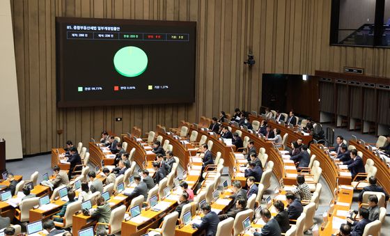 종합부동산세법 일부개정법안 국회 본회의 통과