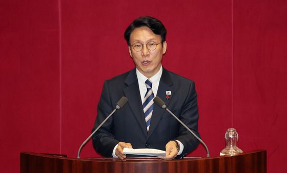 2026년도 예산안 국회 통과 감사 인사 전하는 김민석 국무총리