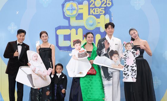 KBS 연예대상 온 '슈퍼맨이 돌아왔다' 팀