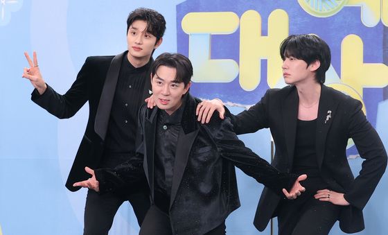 KBS 연예대상 대상 참석한 '가오정' 팀