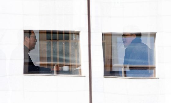 통일교 특검 합의 위한 오찬 회동하는 송언석·천하람