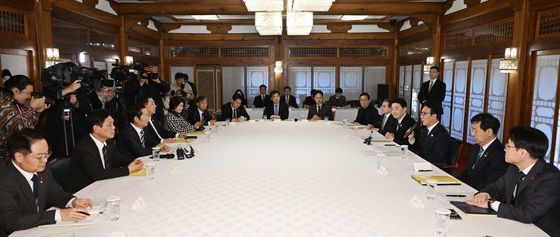 고위당정협의회 발언하는 김민석 국무총리