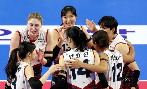 현대건설, 기업은행 꺾고 6연승