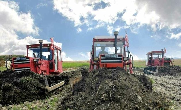 북한 토지정리돌격대, '대자연 개조사업' 전개