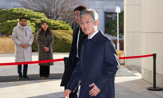 與 내란재판부법 상정 관련 질문받는 조희대 대법원장