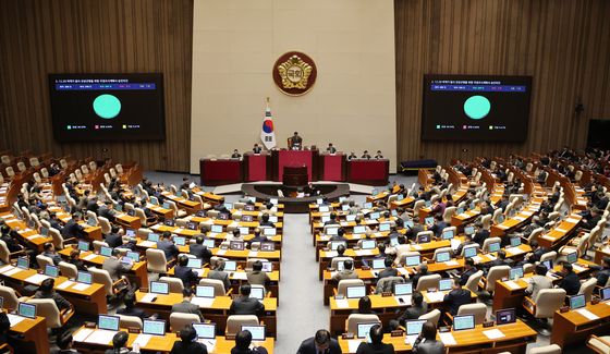 12.29 여객기  참사 국정조사 본회의 통과