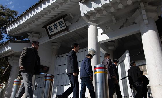 다시 열린 청와대 시대…춘추관 개소