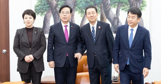 회동 갖는 여야 원내대표