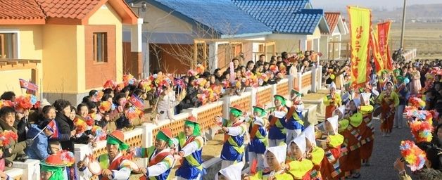 북한, 함경남도에서 새집들이 행사 진행
