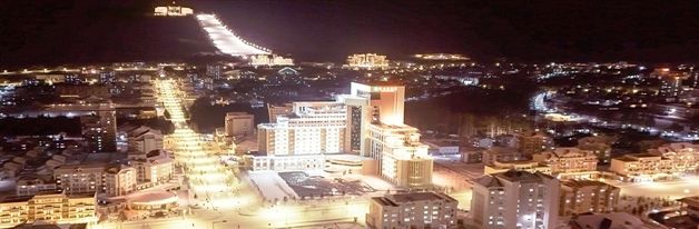 北 삼지연에 호텔 5곳 준공…"백두의 대자연과 아름다운 조화를 이룬 호텔들"