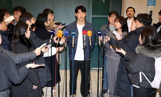 빅리그 진출 소감 밝히는 송성문