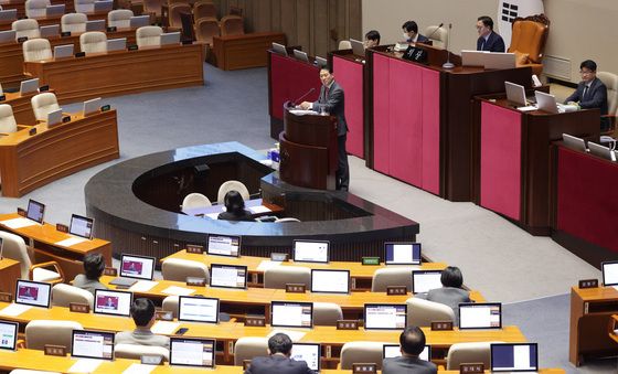 내란전담재판부 필리버스터하는 장동혁